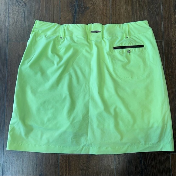 Jamie sadock Airwear neon skort SZ 10 - Picture 5 of 6